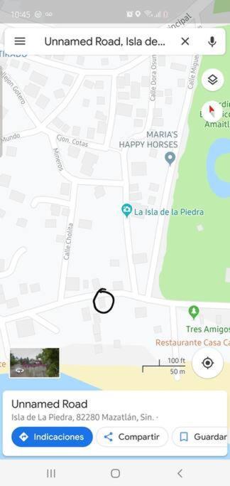 Apartamento Casa A Pie De Playa Isla De La Piedra Mazatlán Exterior foto